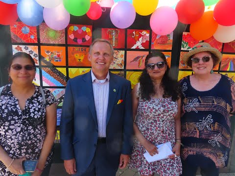 The Sunnyvale Art Club at Sunnyvale Pride Night - June 23, 2022