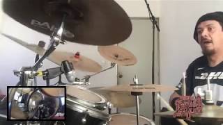 DEATH - JEALOUSY drum cover (GoPro)