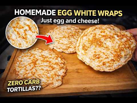 How to make Egg White Wraps