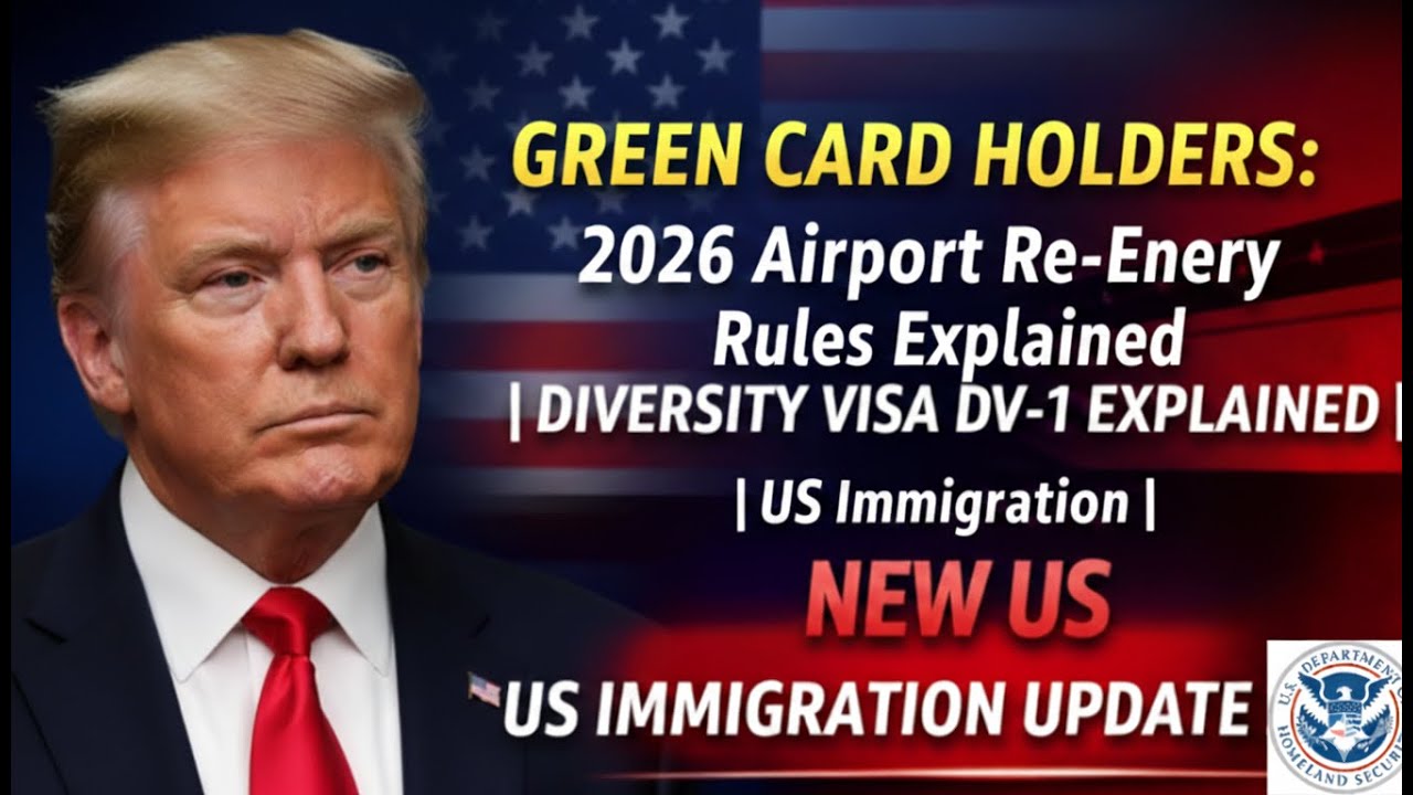 Green Card Holders: 2026 Airport Re-Entry Rules Explained | Can You Travel Safely?