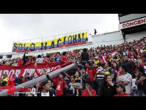 "El Nacional Marea Roja Homenaje a Chucho Benitez" Barra: Marea Roja • Club: El Nacional • País: Ecuador