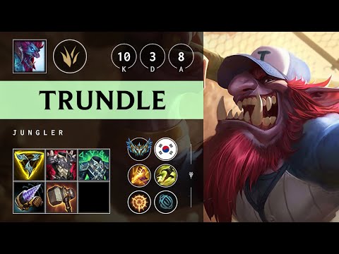 Trundle Jungle vs Lee Sin - KR Challenger Patch 25.12