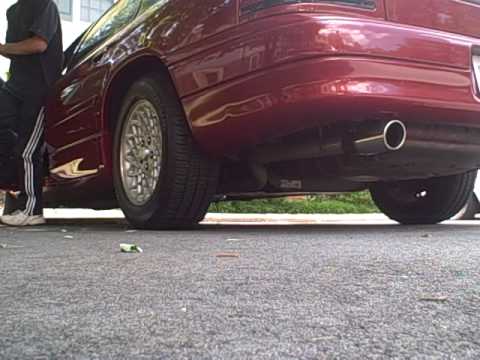 Custom Dodge Intrepid (walk around,,.exhaust,,and code check.)