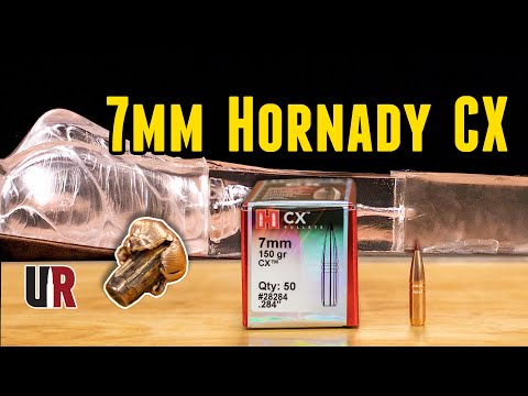 TESTED: Hornady 7mm 150 grain CX Bullets w/Ballistics Gel (7mm Rem Mag)