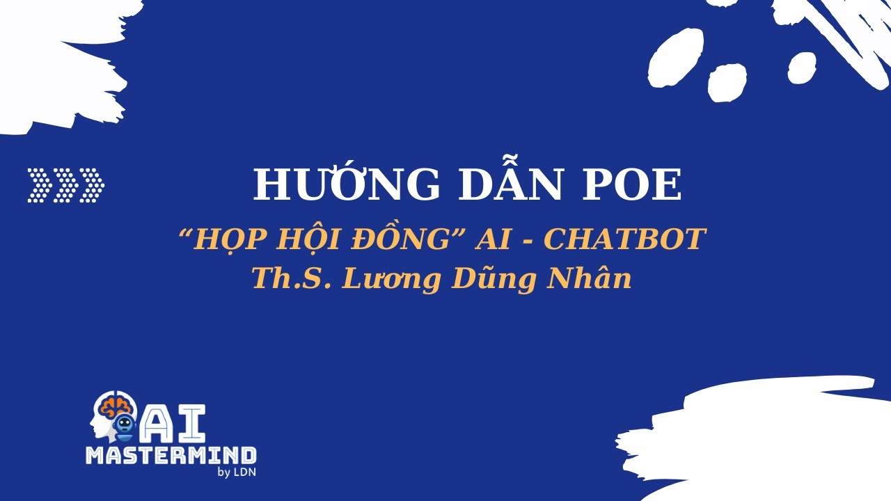 Hướng dẫn sử dụng PoE: "Họp hội đồng" các AI và Chatbot