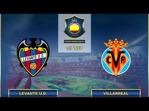 AFL16.LFP.10 ТУР.Levante U.D. - Villarreal