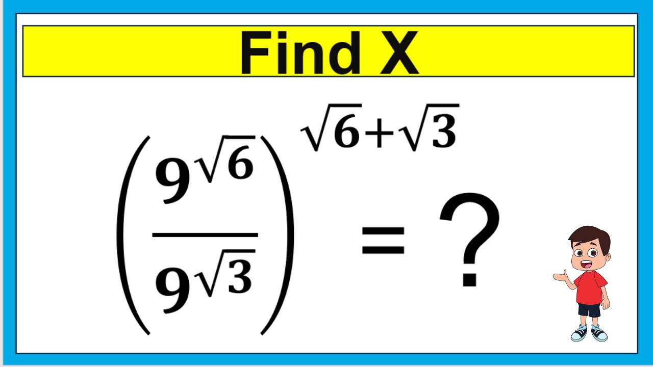 Nice Algebra Math Simplification |Exponent Math
