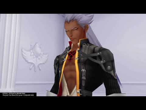 Kingdom Hearts Re:Chain of Memories Reverse/Rebirth (PS4) Cutscene #37 Ansem attacks Riku