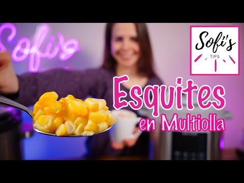 Trolelote en Multiolla 🌽 receta de elotes en vaso como cocer choclo desgranado en olla eléctrica