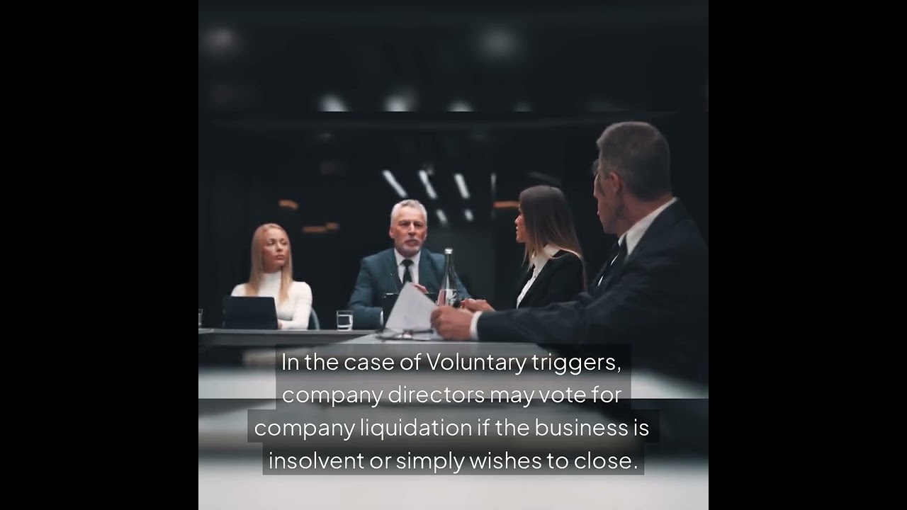 What Triggers the Liquidation of a Company? #shorts