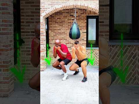 Лучшие приемы работы ног Майка Тайсона #бокс #обучение