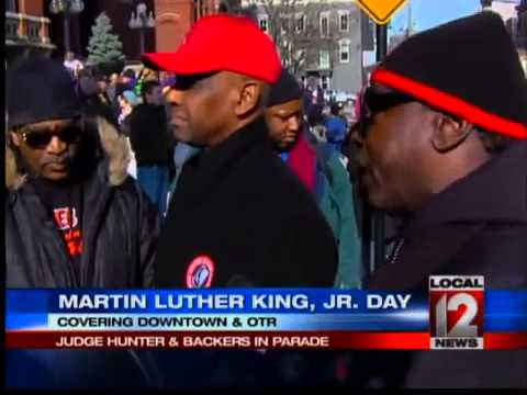 Judge Hunter and Supporters in MLK Day Parade