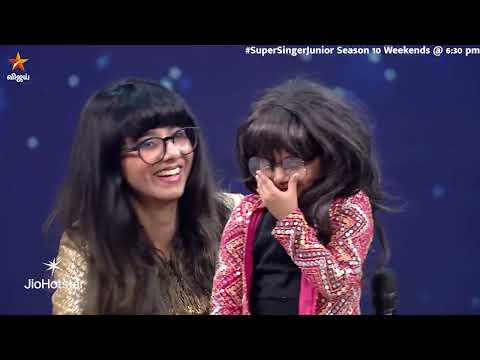 அச்சோ செம்ம cutee..❤️#SriVarshini #ShakthisreeGopalan | Super Singer Junior 10 | Episode Promo