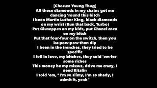 Young Thug - Diamonds Dancing (Ft. Gunna & Travis Scott) [Lyrics] Slime Language 2