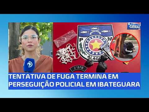🏍️ Motociclista foge de abordagem e é perseguido pela polícia em Ibateguara