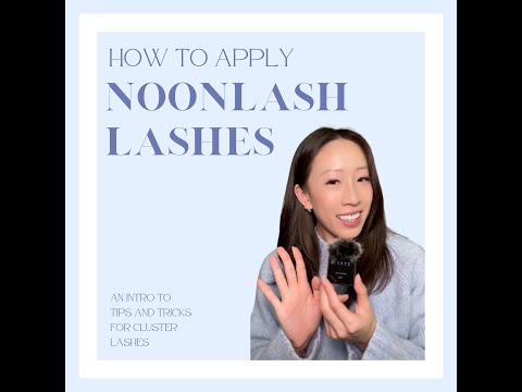 HOW TO APPLY CLUSTER LASHES