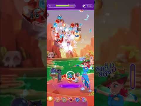 Bubble Witch 3 Saga - Level 7387 Gameplay