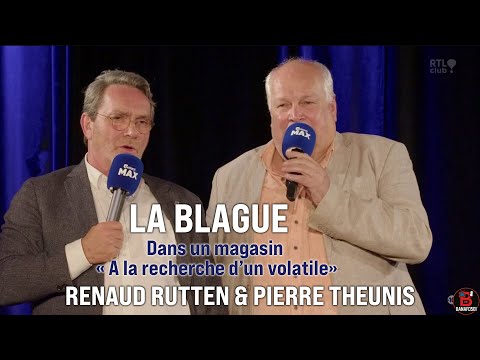 "Vous auriez pas un volatile?"Comment rendre une blague exquise par Renaud Rutten & Pierre Theunis!