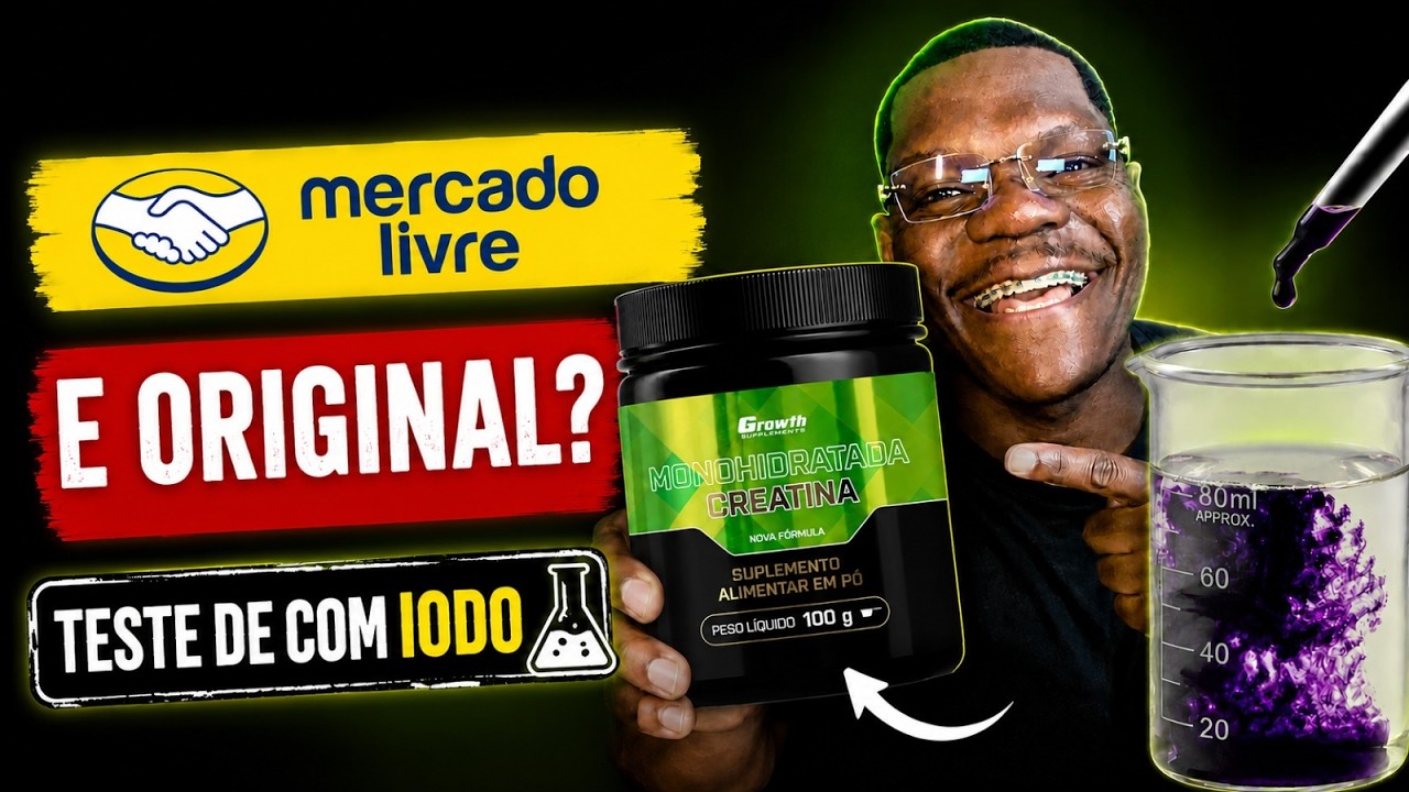 Miniatura da avaliação em vídeo de Creatina Growth Supplements Creapure 100g