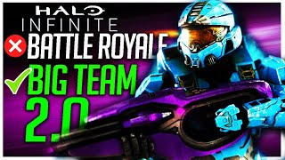 HALO INFINITE NEWS + LEAK BIG TEAM BATTLE 2.0 + Battle Royale DENIED + MASSIVE Vehicular COMBAT