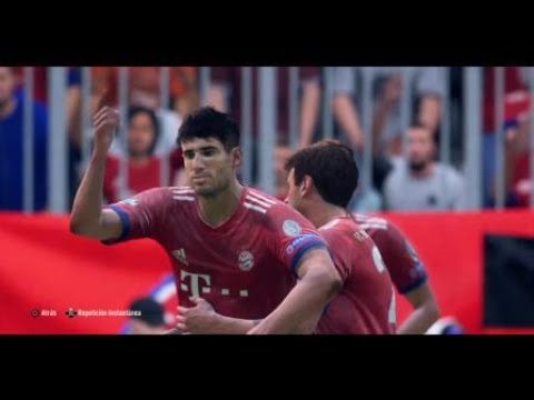Gol de Javi Martínez Bayern Munich 3 AEK Atenas 1 UEFA Champions League Fase de Grupos FIFA 19