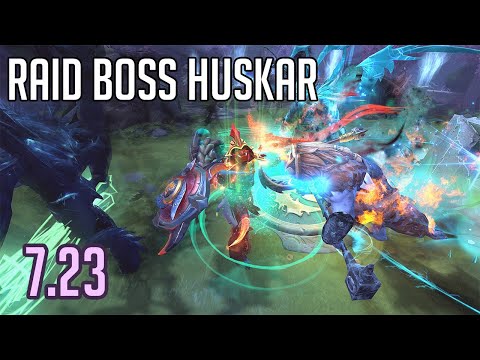 Dota 2 #020 | HUSKAR GOD | #7.23 PATCH