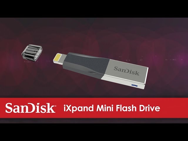 The iXpand Mini Flash Drive for iPhone