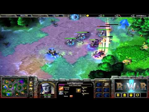U2.EmalFan (HU) vs Rstarts.Th000 (UD) - Game 2 - WarCraft 3 gameplay - RN145