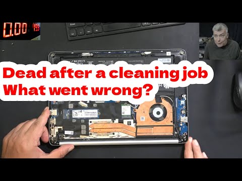 HUAWEI D 14 died after the fan was cleaned and thermal paste replaced - A common mistake