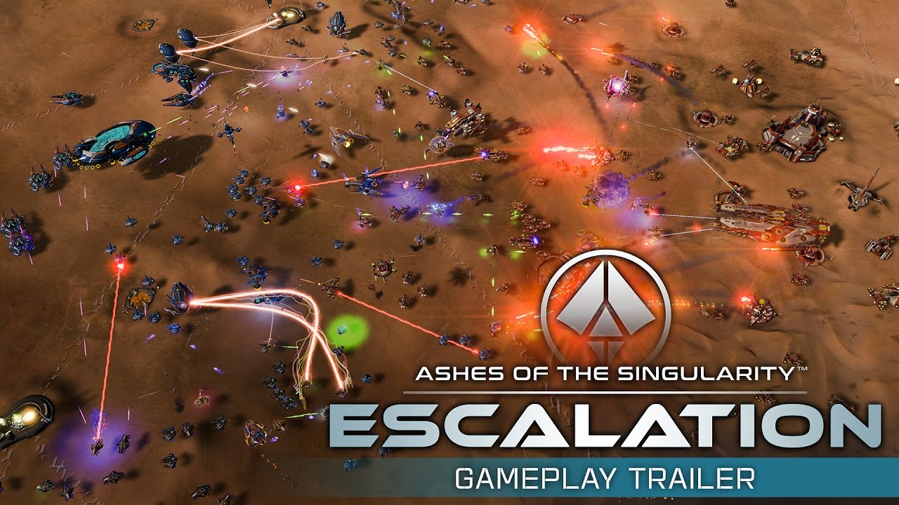 Ashes of the Singularity: Escalation Gameplay Trailer - YouTube