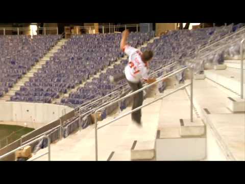 Ryan Doyle - Parkour at the RedBull Arena - New York