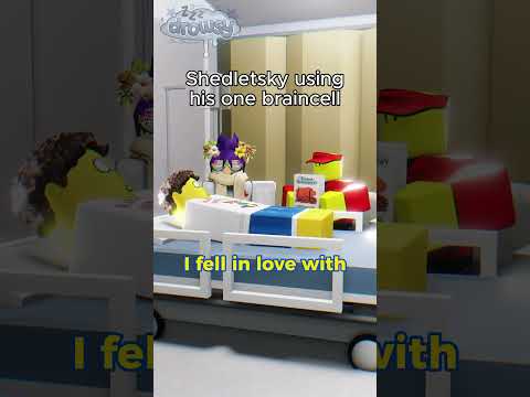 Shedletsky using his one braincell #forsaken #roblox #moonanimator #animation #memes