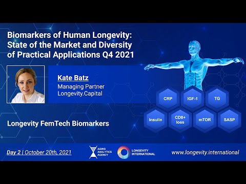 Biomarkers of Human Longevity Q4/2021 - Day 2 - Kate Batz