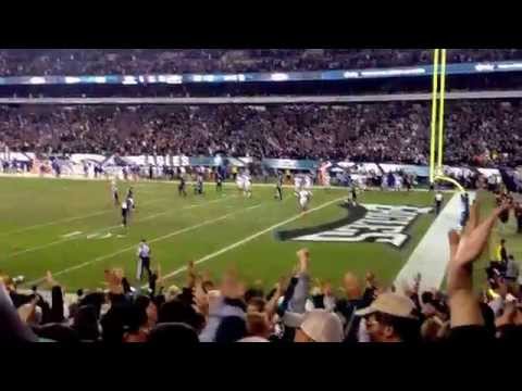 Darren Sproles TD run. 10/12/14 Eagles vs Giants blackout shutout