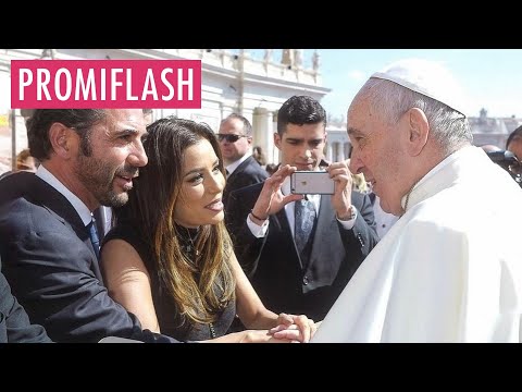 Video Thumbnail: Eva Longoria gedenkt verstorbenem Papst Franziskus I.