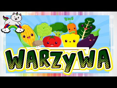 Nauka warzyw dla dzieci -  Warzywa dla dzieci po polsku