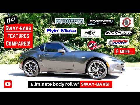 (14) Miata SWAY-BARs Compared! // ND (2016+) Mazda MX-5 Miata Modifications
