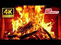 Dreamy Fireplace in 4K Ultra HD 🔥 Fireplace Ambience with Crackling Fire Sounds. Fireplace Burning