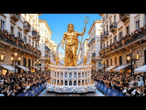 Athens New Year Parade 2026 (AI 4K): 180 Giant Greek Culture Floats in One Epic Celebration