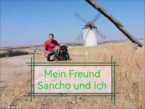 Sancho und Tom Quijote auf dem Camino de levante