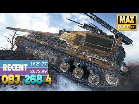 Obj. 268 4: Aggressive player - World of Tanks