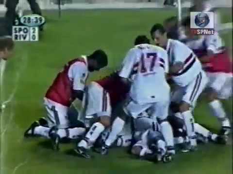 São Paulo 2 x 0 River Plate(2x4 Penaltis) - Sulamericana 2003