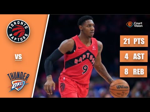 RJ Barrett - 21 Points, 8 Rebounds, 4 Assists vs Thunder - 2025-26 Regular Season