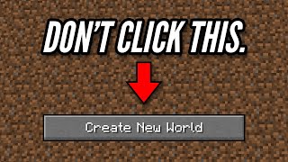 Stop Quitting Your Minecraft Worlds
