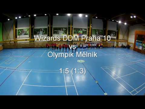 Wizards DDM Praha 10 - Olympik Mělník 1:5 (1:3)