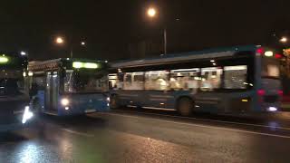 ЛиАЗ-5292.22-77 (031852) проезжает на конечную с маршрута 620.