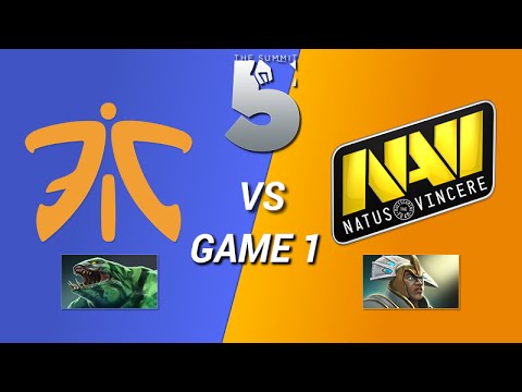Na'Vi vs Fnatic Game 1 - The Summit 5 LB Round 2