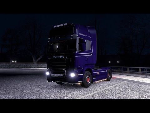 Euro Truck Simulator 2 Multiplayer. Duisburg - Rotterdam. Scania R730