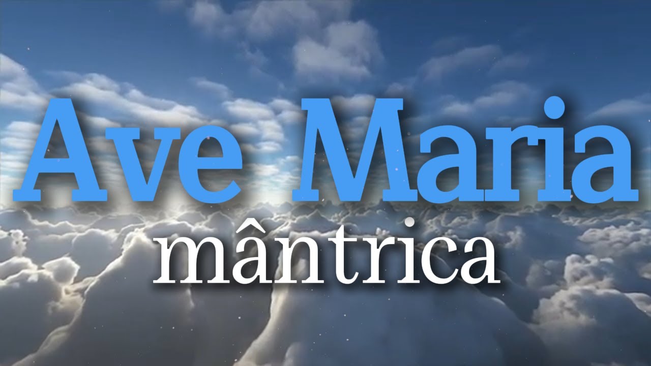 AVE MARIA MANTRICA | locução do Professor Américo Barbosa!