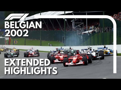 Formula 1 2002 Belgian Grand Prix Extended Highlights